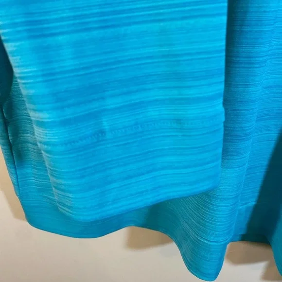 Lands End Hooded Pull Over Top Teal Size XXL - Picture 9 of 9